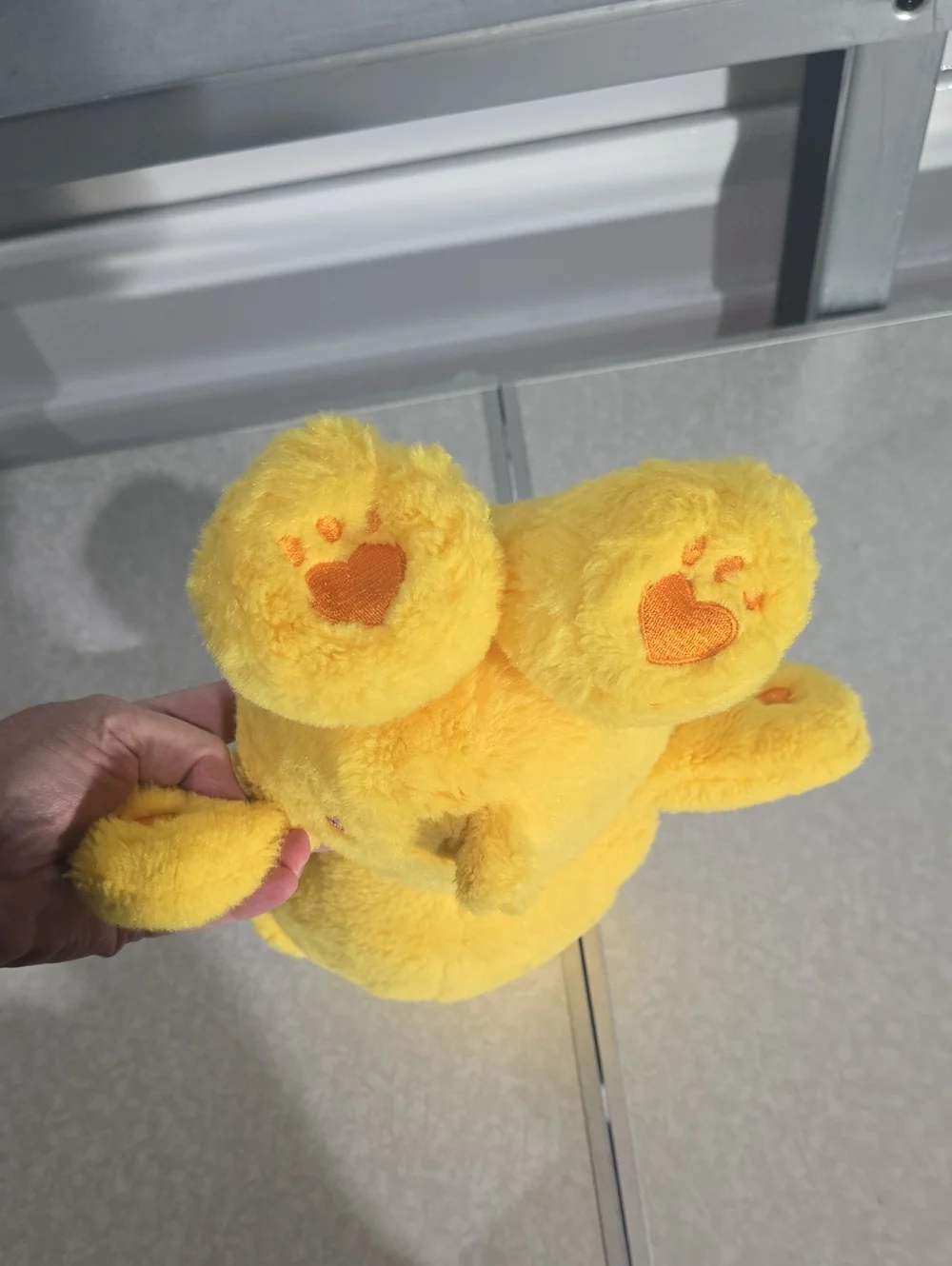 Care Bears Funshine Bear Yellow Sun On Belly  Plush Toy - Soft Kids Toy
